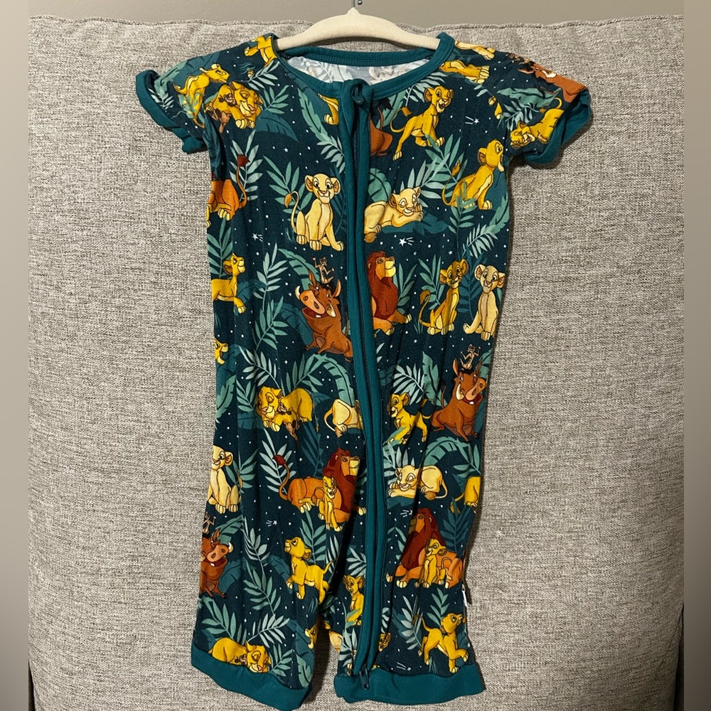 Little Sleepies Lion King shorty 18-24 months